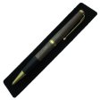 (image for) Funline Comfort Grip Pen in (Black Walnut) Satin Gold