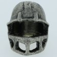 (image for) Football Helmet Bead in Pewter by Marco Magallona