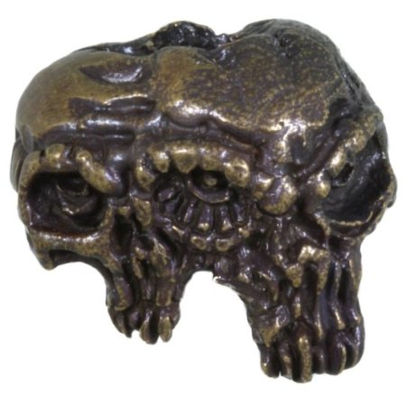 (image for) Gemini Twins Bead in Solid Oil Rubbed Bronze by Schmuckatelli Co.