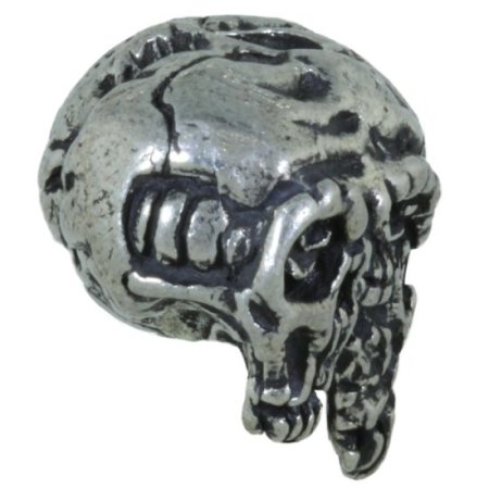 (image for) Gemini Twins Bead in Pewter by Schmuckatelli Co.