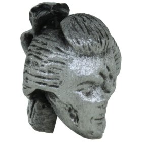 Geisha Zombie Bead in Pewter by Marco Magallona