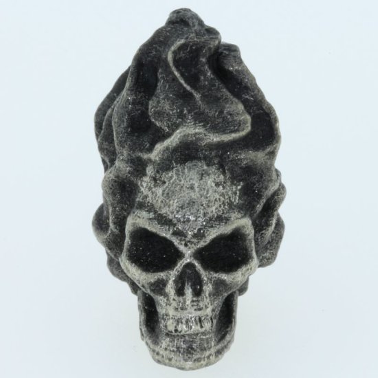 (image for) Ghost Rider Bead in Pewter by Marco Magallona