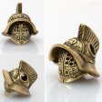 (image for) Gladiator Helmet Bead in Brass by Russki Designs