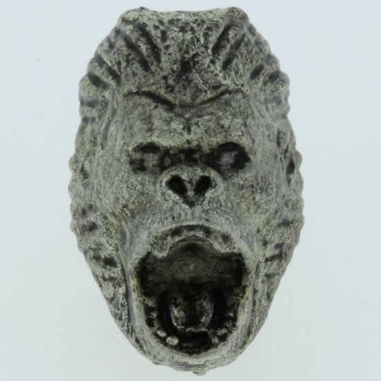 (image for) Gorilla Bead in Pewter by Marco Magallona