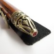 (image for) Gothica Twist Pen in (Tigerwood) Antique Brass