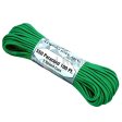 (image for) Green 550# Type III Paracord 100' S06