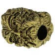 (image for) Green Man Bead in 18K Antique Gold Finish by Schmuckatelli Co.