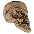 (image for) Grins Skull Bead in Antique Copper Finish by Schmuckatelli Co.