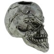 (image for) Grins Skull Bead in Antique Rhodium Finish by Schmuckatelli Co.