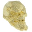 (image for) Grins Skull Bead in 18K Gold Plated Finish by Schmuckatelli Co.
