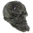 (image for) Grins Skull Bead in Hematite Finish by Schmuckatelli Co.