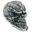 (image for) Grins Skull Bead in Solid .925 Sterling Silver by Schmuckatelli Co.