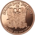 (image for) Holding Back The Gates Of Doom 1 oz .999 Pure Copper Round