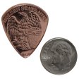 (image for) Indian Head Penny Design Copper Guitar Pick