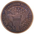 (image for) Indian Head Penny 1 oz .999 Pure Copper Round (Presston Mint) (Black Patina)