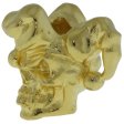 (image for) Jester Bead in 18K Gold Finish by Schmuckatelli Co.