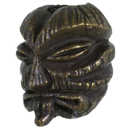 (image for) Kiko Tiki Bead in Solid Oil Rubbed Bronze by Schmuckatelli Co.