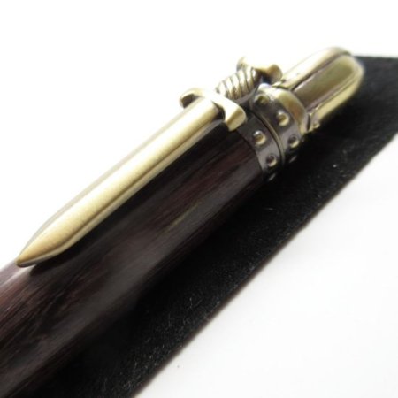 (image for) Knights Armor Twist Pen in (Katalox) Antique Brass