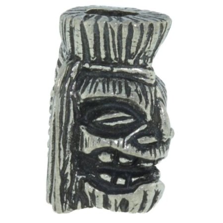 (image for) Ku Tiki Bead in Pewter by Schmuckatelli Co.