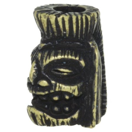 (image for) Ku Tiki Bead in Roman Brass Oxide Finish by Schmuckatelli Co.