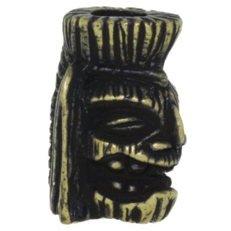 (image for) Ku Tiki Bead in Roman Brass Oxide Finish by Schmuckatelli Co.