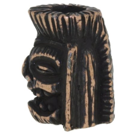 (image for) Ku Tiki Bead in Roman Copper Oxide Finish by Schmuckatelli Co.