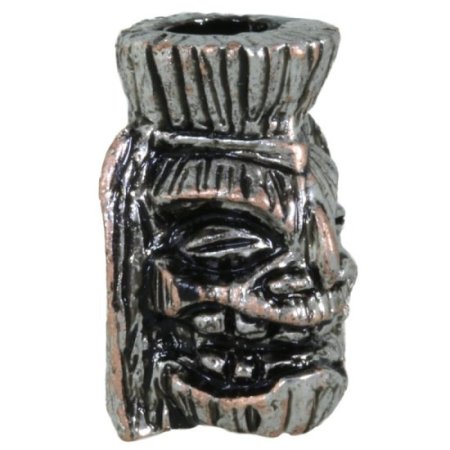 (image for) Ku Tiki Bead in Antique Rhodium Finish by Schmuckatelli Co.