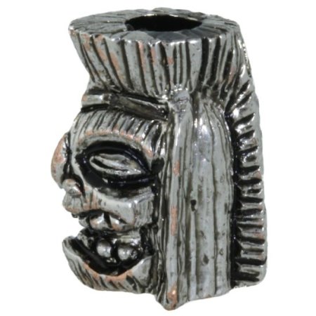 (image for) Ku Tiki Bead in Antique Rhodium Finish by Schmuckatelli Co.