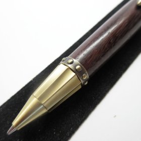 Knights Armor Twist Pen in (Katalox) Antique Brass