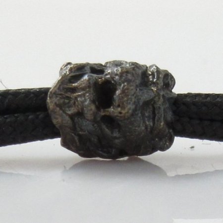 (image for) Lion Spacer Bead in Brass With Black Patina by Covenant Everyday Gear