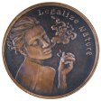 (image for) Legalize Nature 1 oz .999 Pure Copper Round (2017 Silver Shield) (Black Patina)