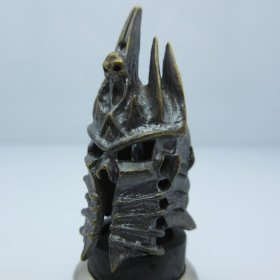 Lich King in Brass With Black Patina by Covenant Everyday Gear