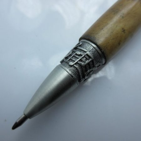 (image for) Music Twist Pen in (Maple Burl) Antique Pewter