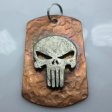 (image for) Punisher Dog Tag in Copper/Pewter by Marco Magallona