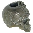 (image for) Mind Skull Bead in Hematite Matte Finish by Schmuckatelli Co.