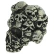 (image for) Mind Skull Bead in Pewter by Schmuckatelli Co.