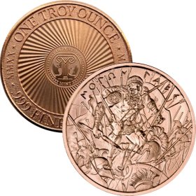 Molon Labe Series Design #10 (2020 Reverse) 1 oz .999 Pure Copper Round