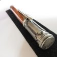 (image for) Montague Twist Pen in (East Indian Rosewood) Antique Pewter