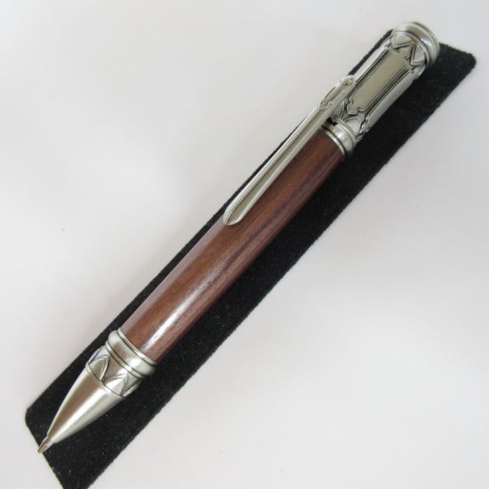 (image for) Montague Twist Pen in (Katalox) Antique Pewter