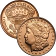 (image for) Morgan Dollar Design 1 oz .999 Pure Copper Round (Golden State Mint)