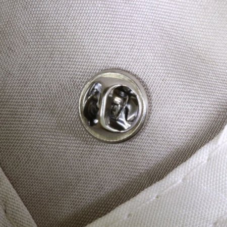 (image for) Buffalo Nickel Design .999 Pure Silver 1/10 Oz. Pin By Barter Wear