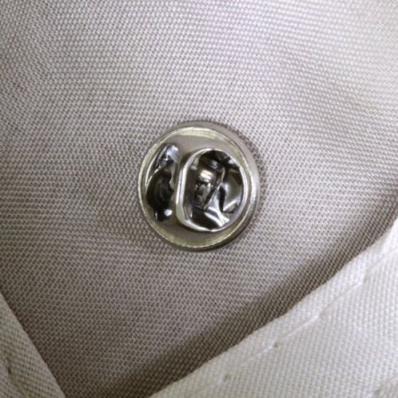 (image for) Barber Dime Design .999 Pure Silver 1/10 Oz. Pin By Barter Wear