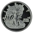 (image for) Walking Liberty Design .999 Pure Silver 1 Gram Pin By Barter Wear
