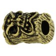 (image for) Ona Tiki Bead in 18K Antique Gold Finish by Schmuckatelli Co.