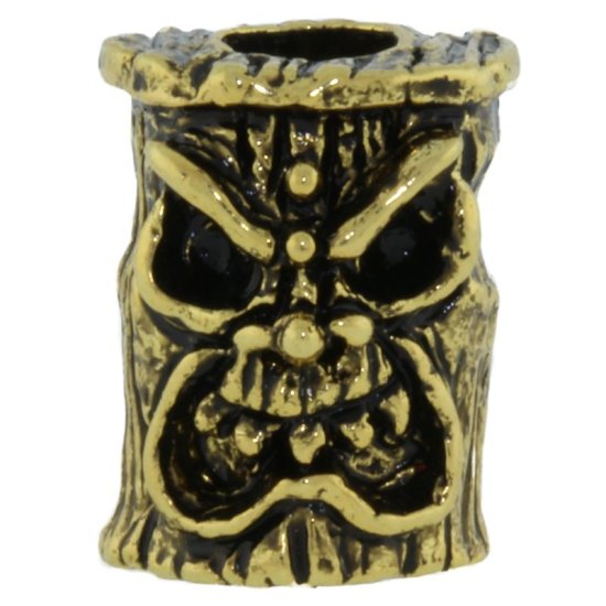 (image for) Ona Tiki Bead in 18K Antique Gold Finish by Schmuckatelli Co.