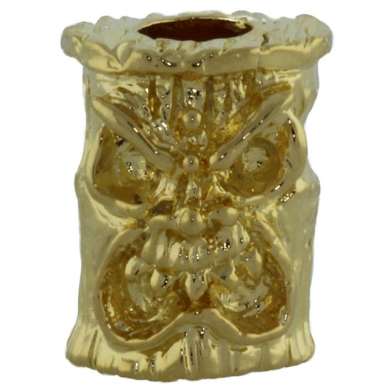 (image for) Ona Tiki Bead in 18K Gold Plated Finish by Schmuckatelli Co.