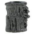 (image for) Ona Tiki Bead in Hematite Finish by Schmuckatelli Co.