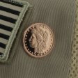 (image for) Morgan Dollar Design .999 Pure Copper 1/4 Oz. Pin By Barter Wear