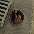 (image for) Statue of Liberty .999 Pure Copper 1/4 Oz. Pin By Barter Wear