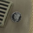 (image for) Barber Dime Design .999 Pure Silver 1/10 Oz. Pin By Barter Wear